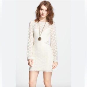 Free People Lovely in Lace Bodycon women’s dress